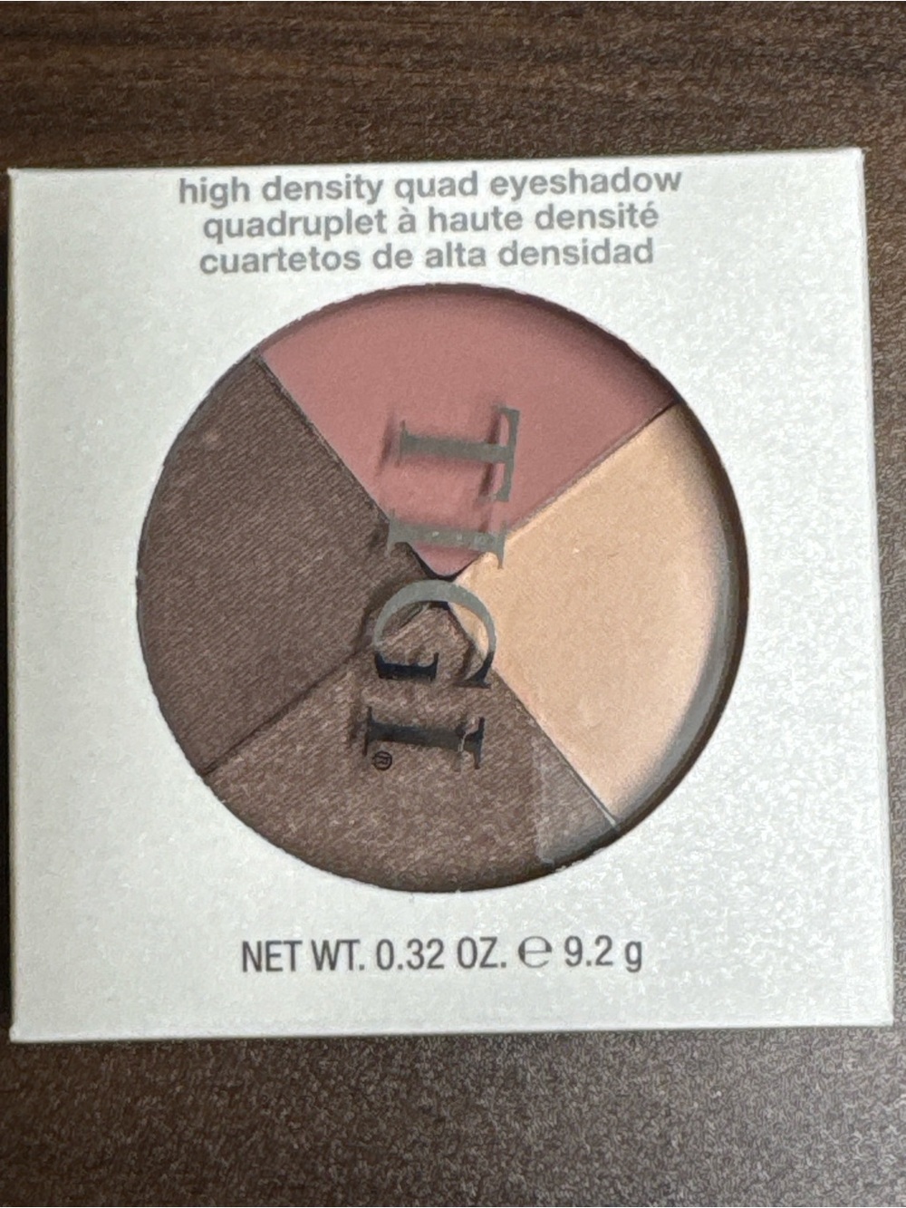 TIGI High Density Quad Eyeshadow - Rose, Taupe, Champagne, Brown